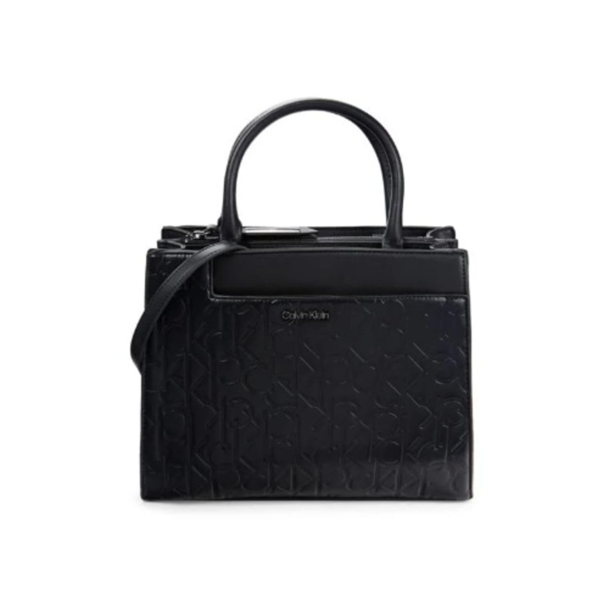 Calvin klein top on sale handle satchel bag