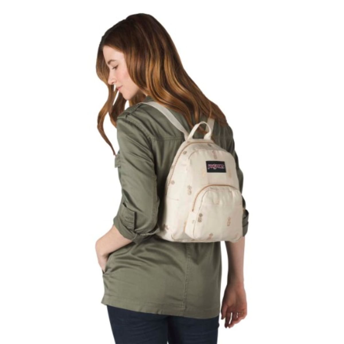 Jansport Half Pint Fx Mini Backpack Isabella Pineapple Konga
