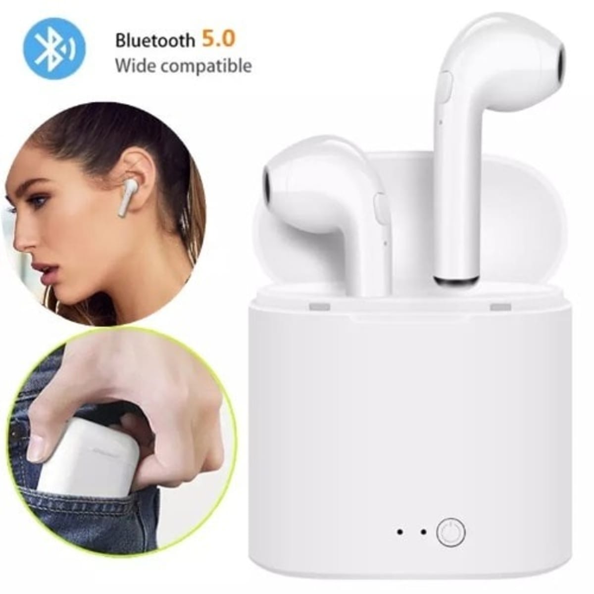 I7s bluetooth earphones store