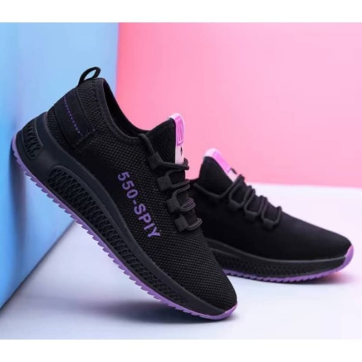 Purple hot sale ladies sneakers
