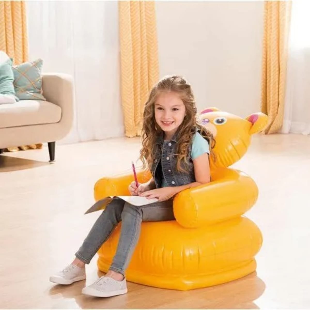 Inflatable sofa for kids cheap