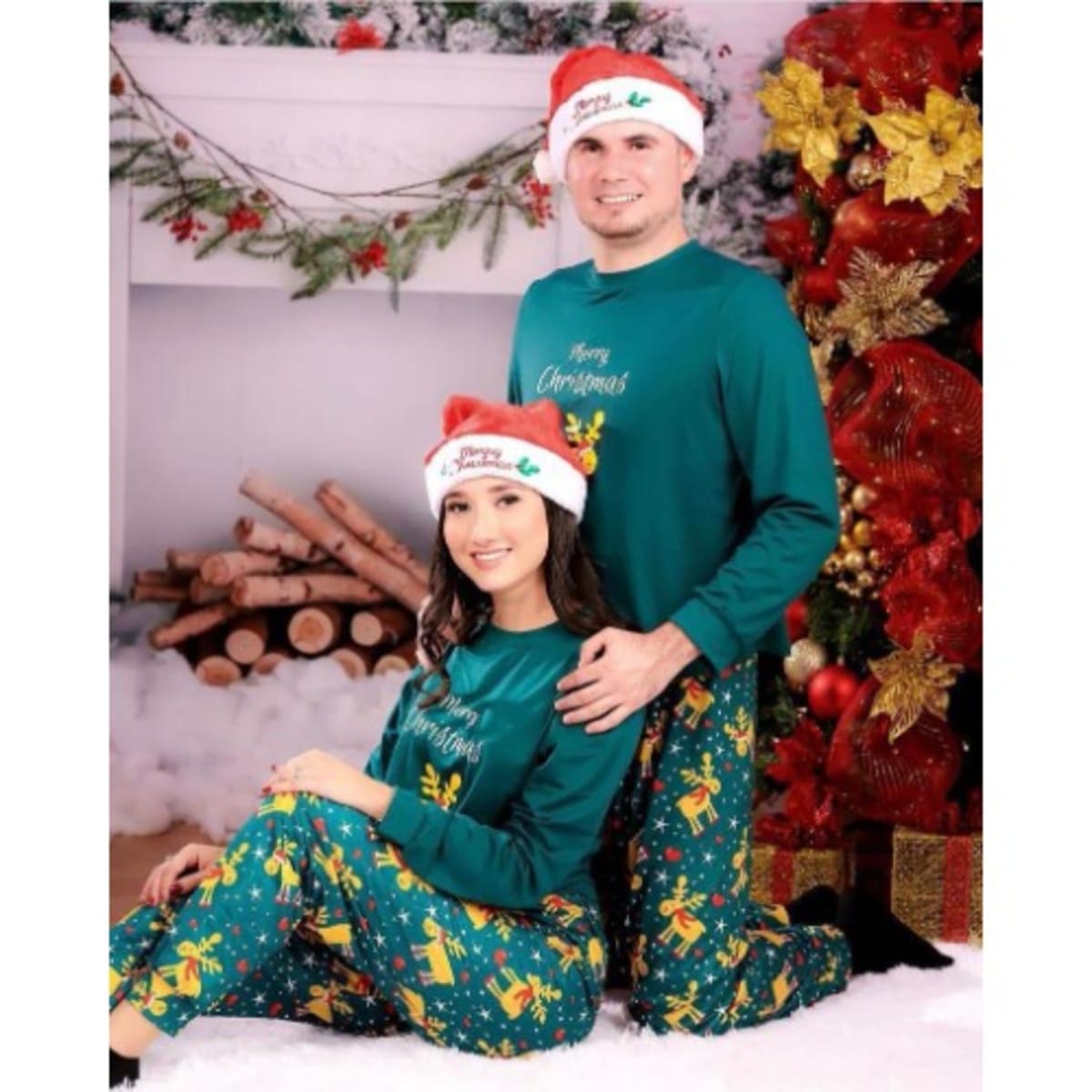 Couples sales xmas pyjamas