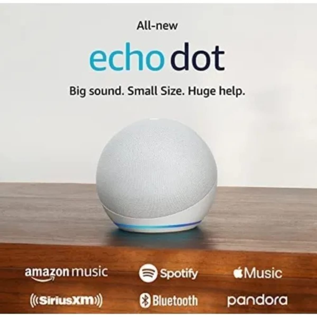 Echo Dot (5th Gen) Smart Speaker with Alexa - Glacier White,  echo  dot 