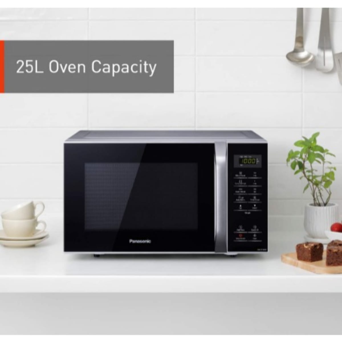 Large deals panasonic microwave