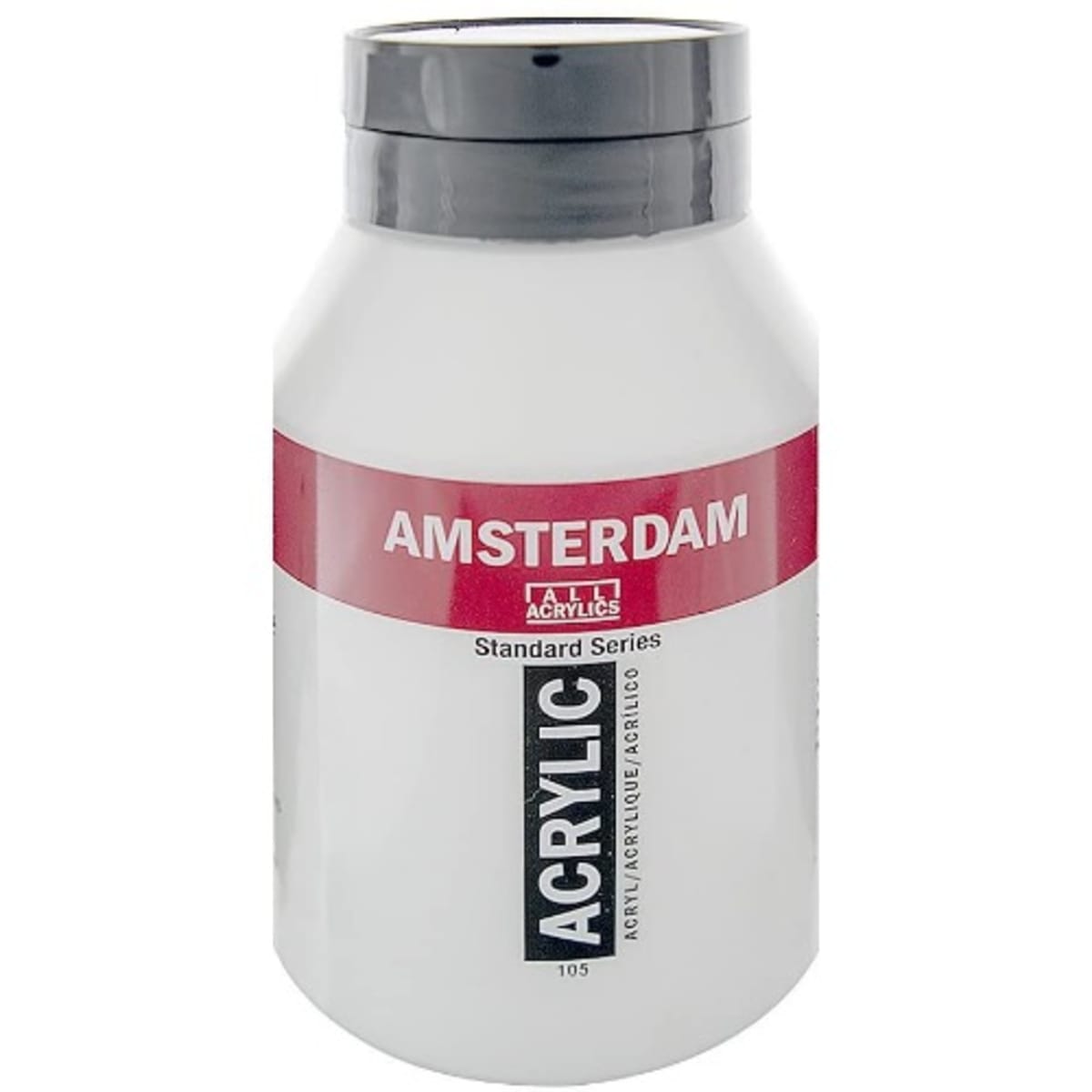 Amsterdam Standard Series Acrylic Paint, 1000ml, Titanium White