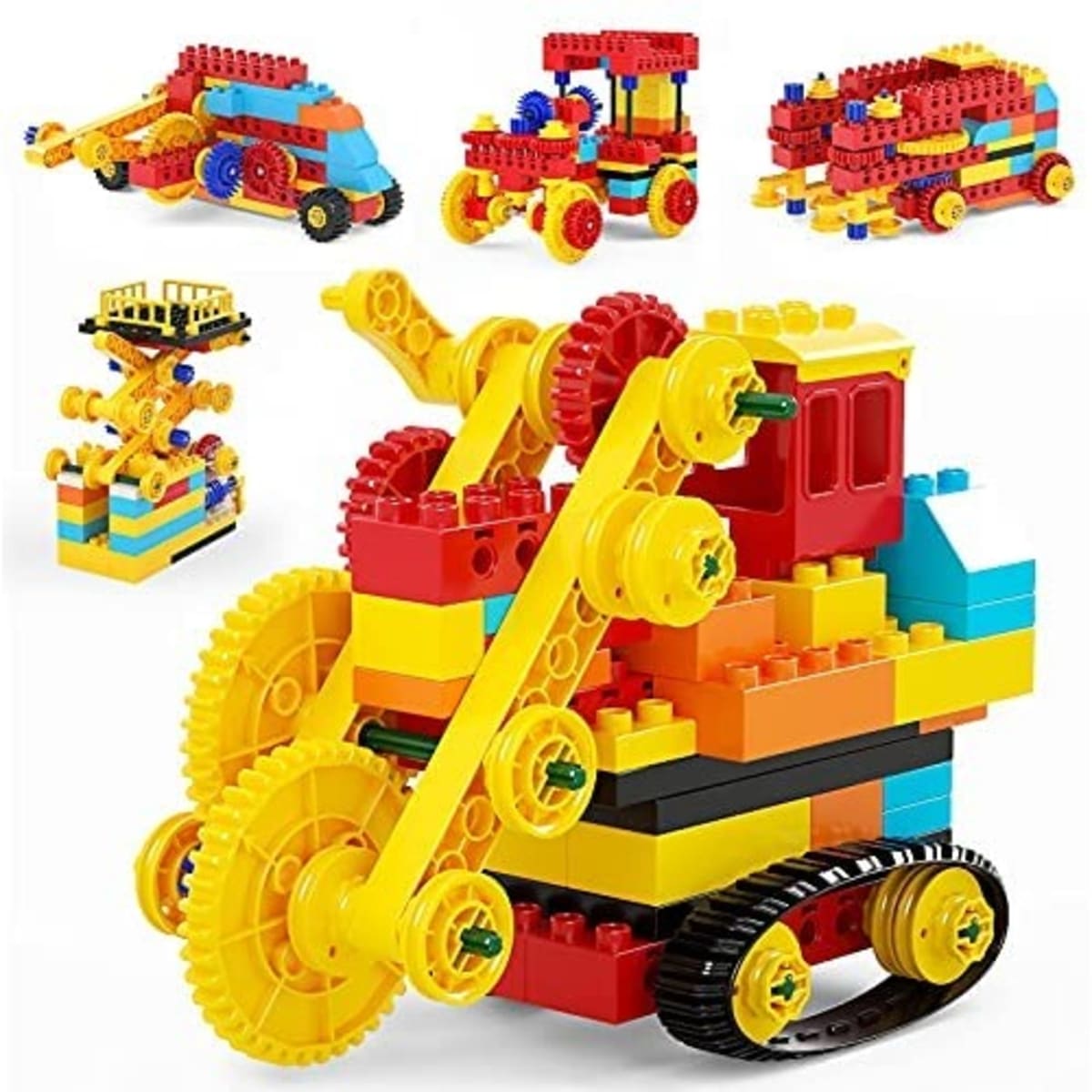 Learning Toys Iq Builder Educational Block Toys 78 Pieces