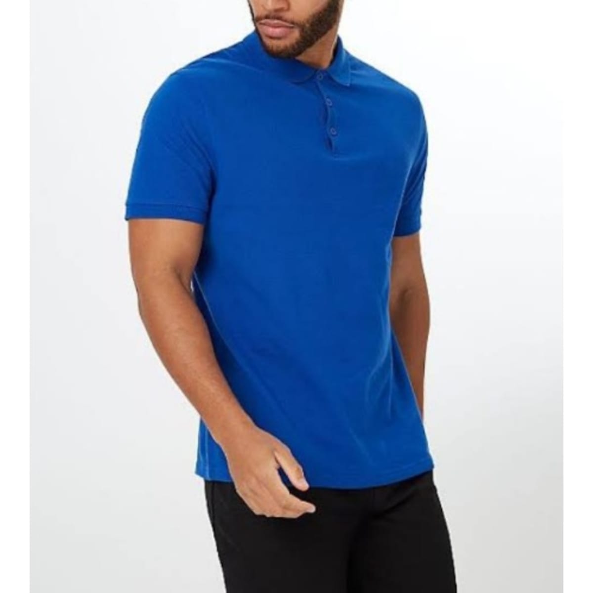 Mens royal deals blue polo