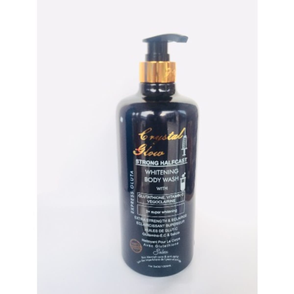 Crystal Glow Strong Half caste Whitening Body Wash With