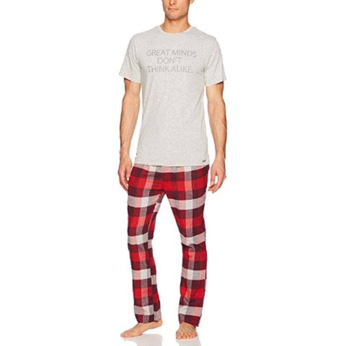 Kenneth Cole Men s Jersey Pajama Set Red Konga Online Shopping