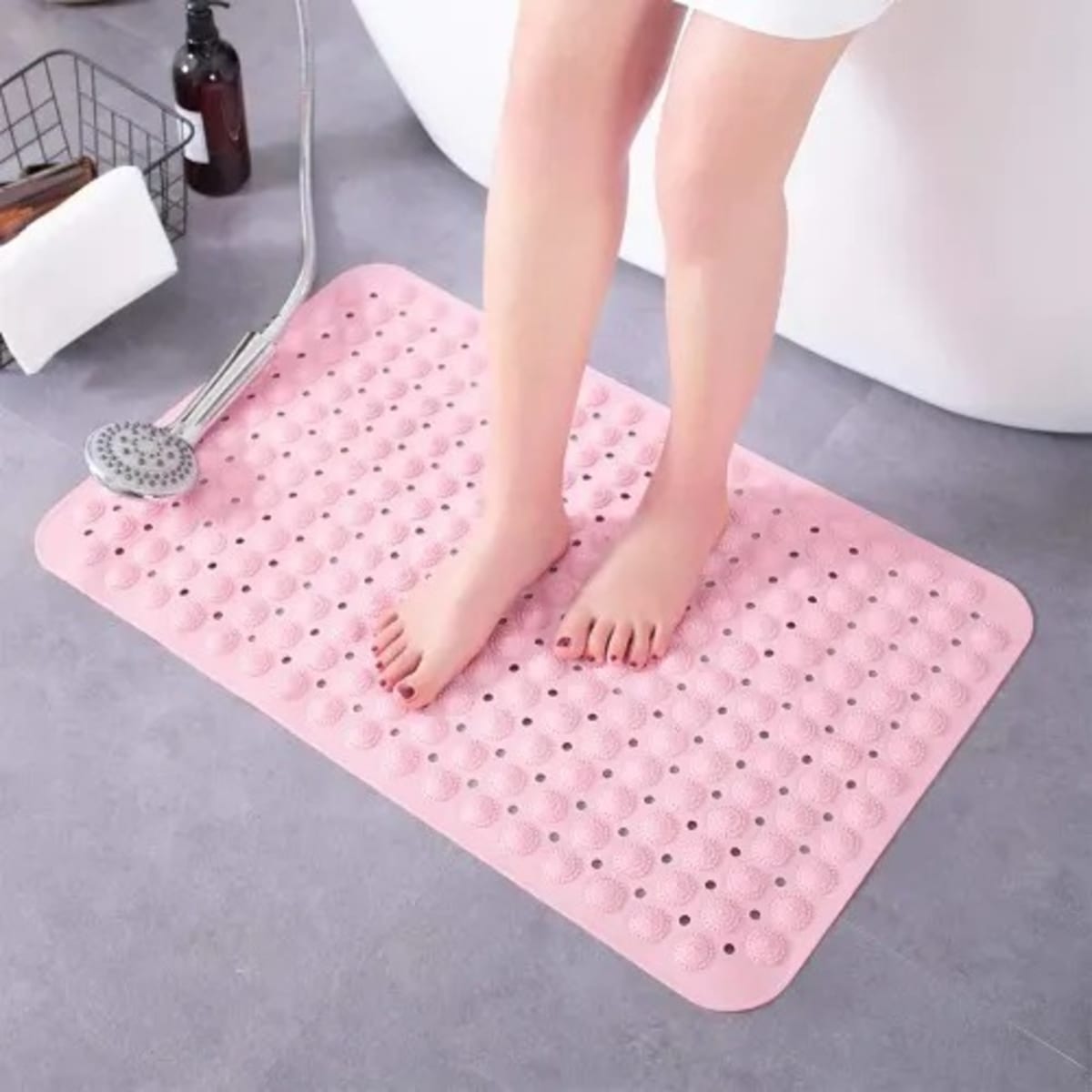 Non skid online shower mat