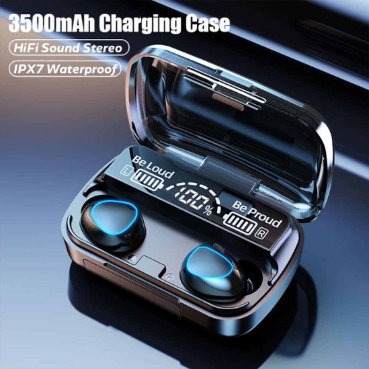 Fingerprint touch bluetooth earbuds cheap