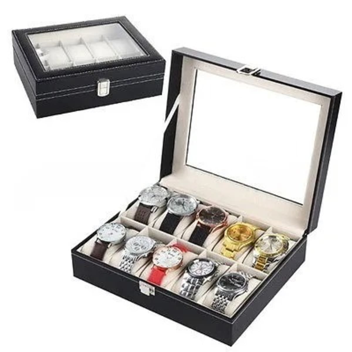 Wrist watch storage case best sale
