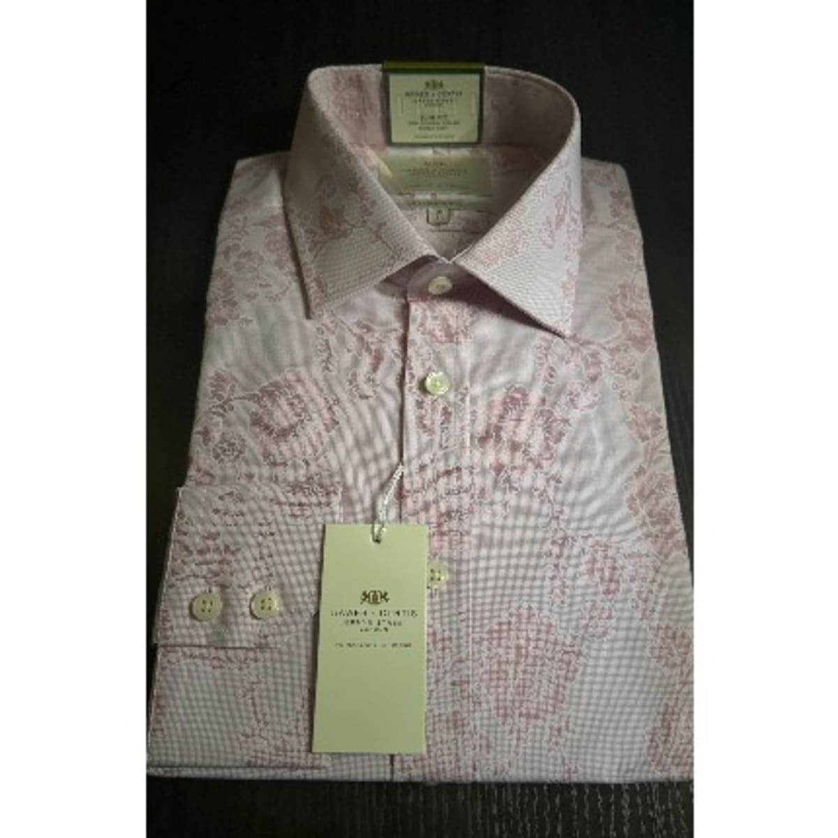 Pink paisley sale shirt mens