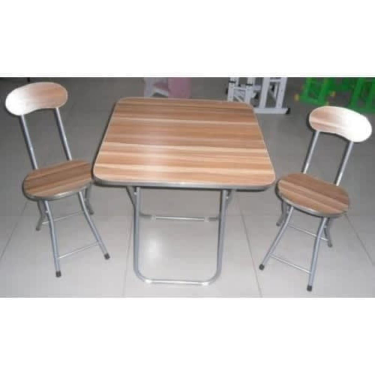 Folding table deals and two chairs