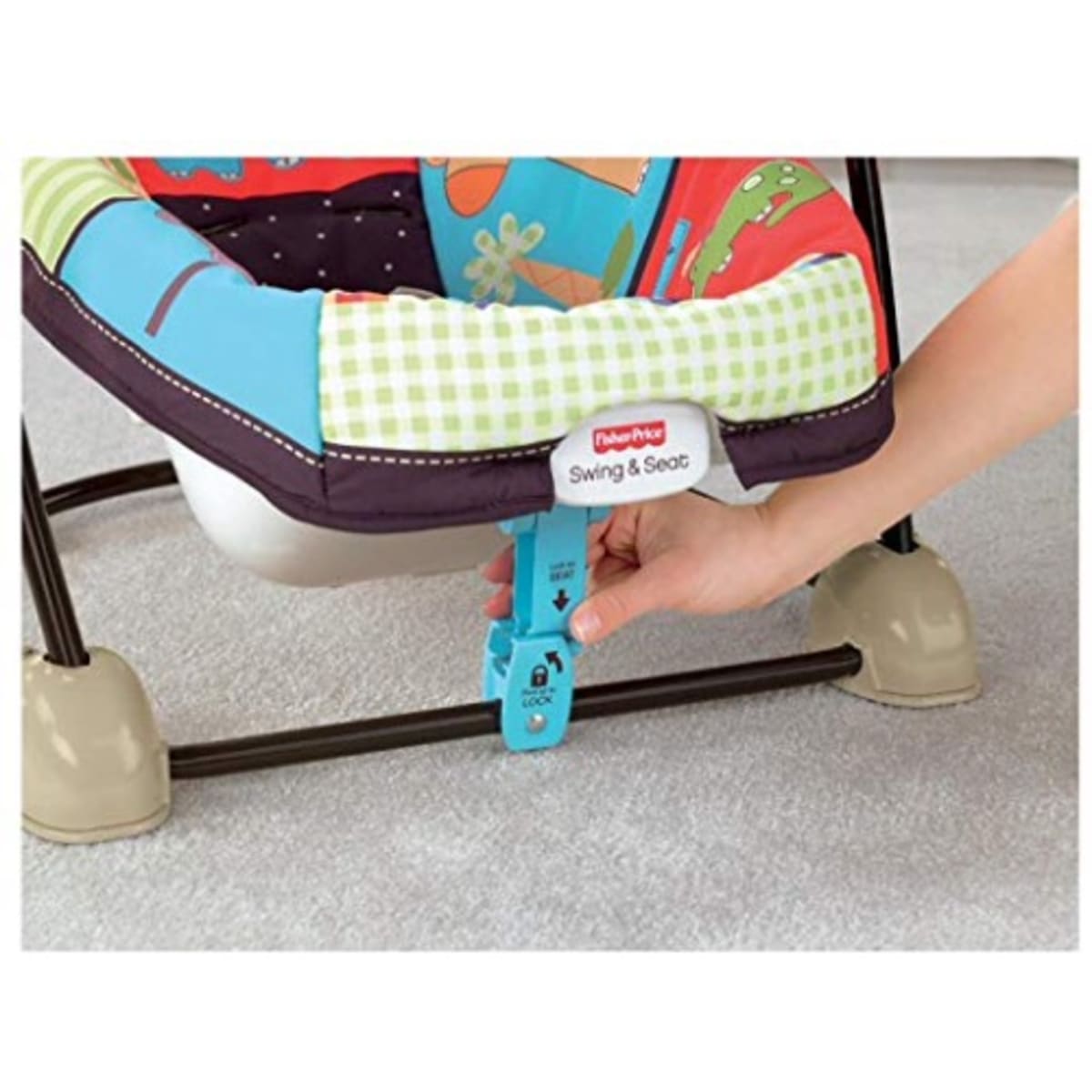 Fisher Price Luv U Zoo Spacesaver Swing Seat Konga Online Shopping
