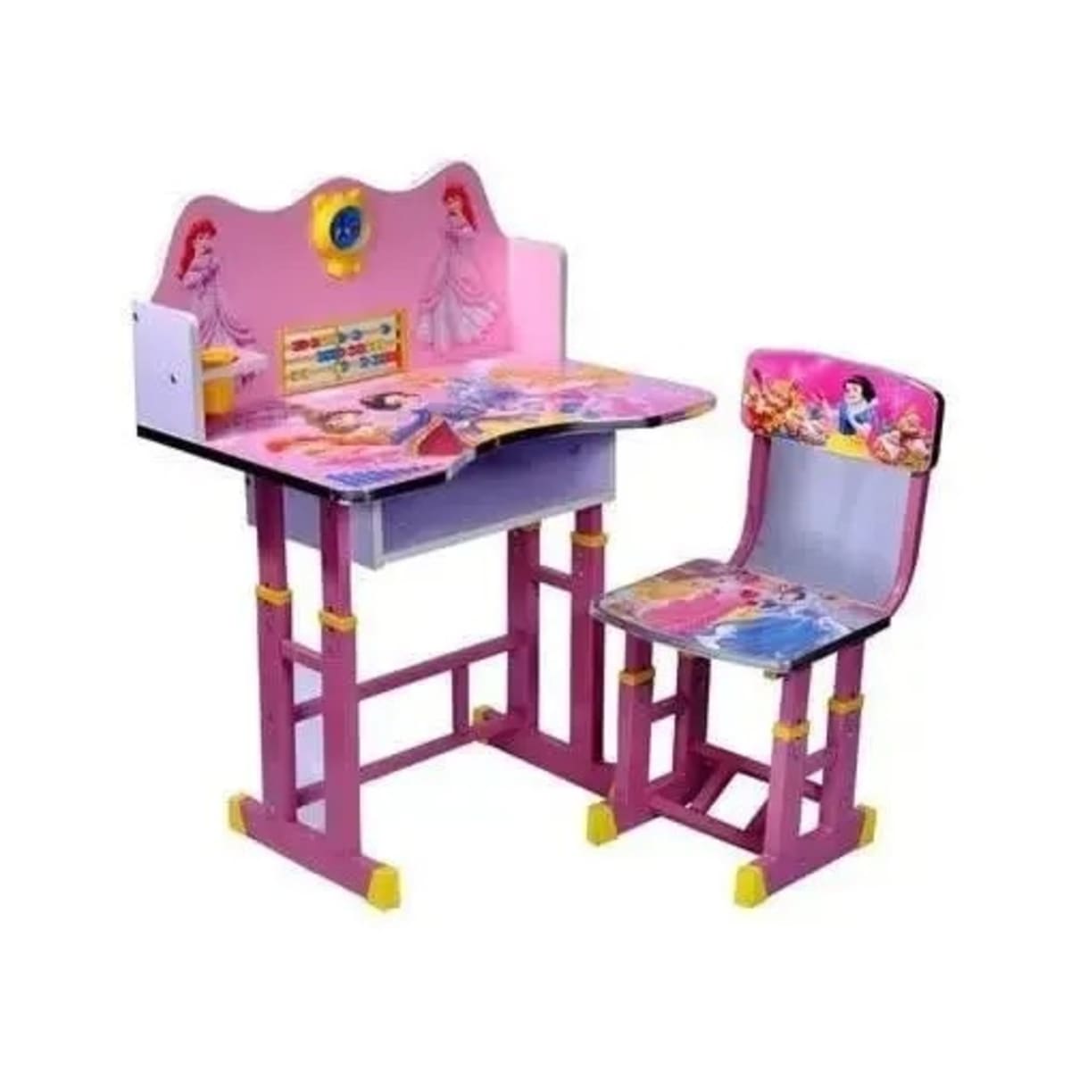 Disney Character Study Table And Chair Pink Konga Online Shopping