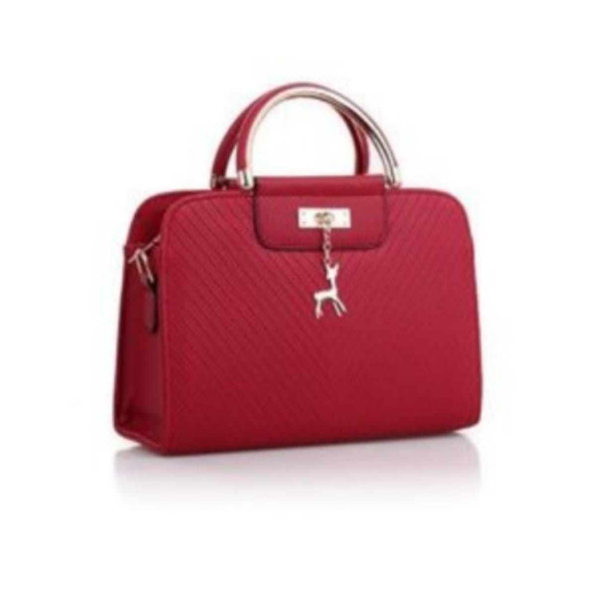 Ladies Leather Handbag Wine Red Konga Online Shopping