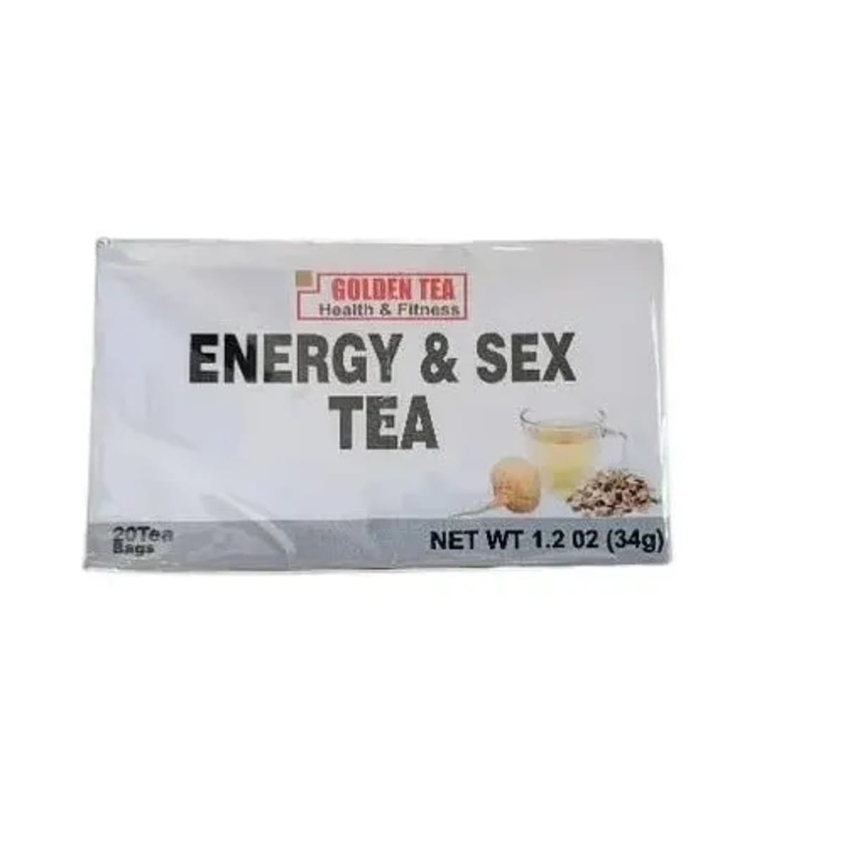 Golden Tea Energy And Sex Tea - 20 Tea Bags | Konga Online Shopping