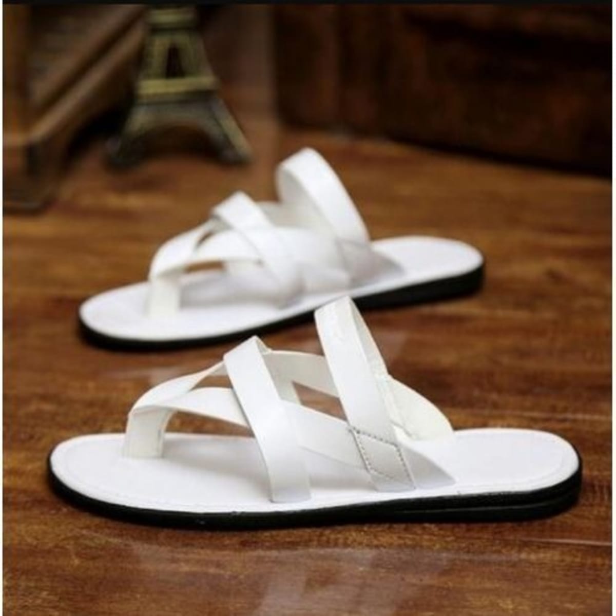 Bestizzy Leather Slippers White Konga Online Shopping