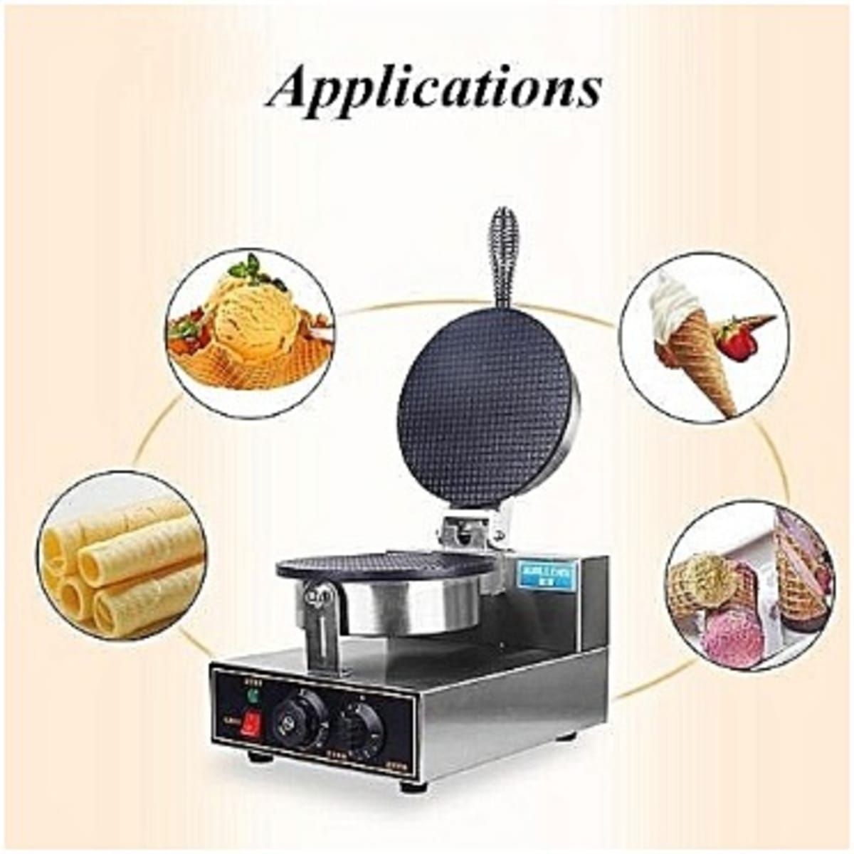 Electric Single Ice Cream Cone Baker Maker Konga Online Shopping