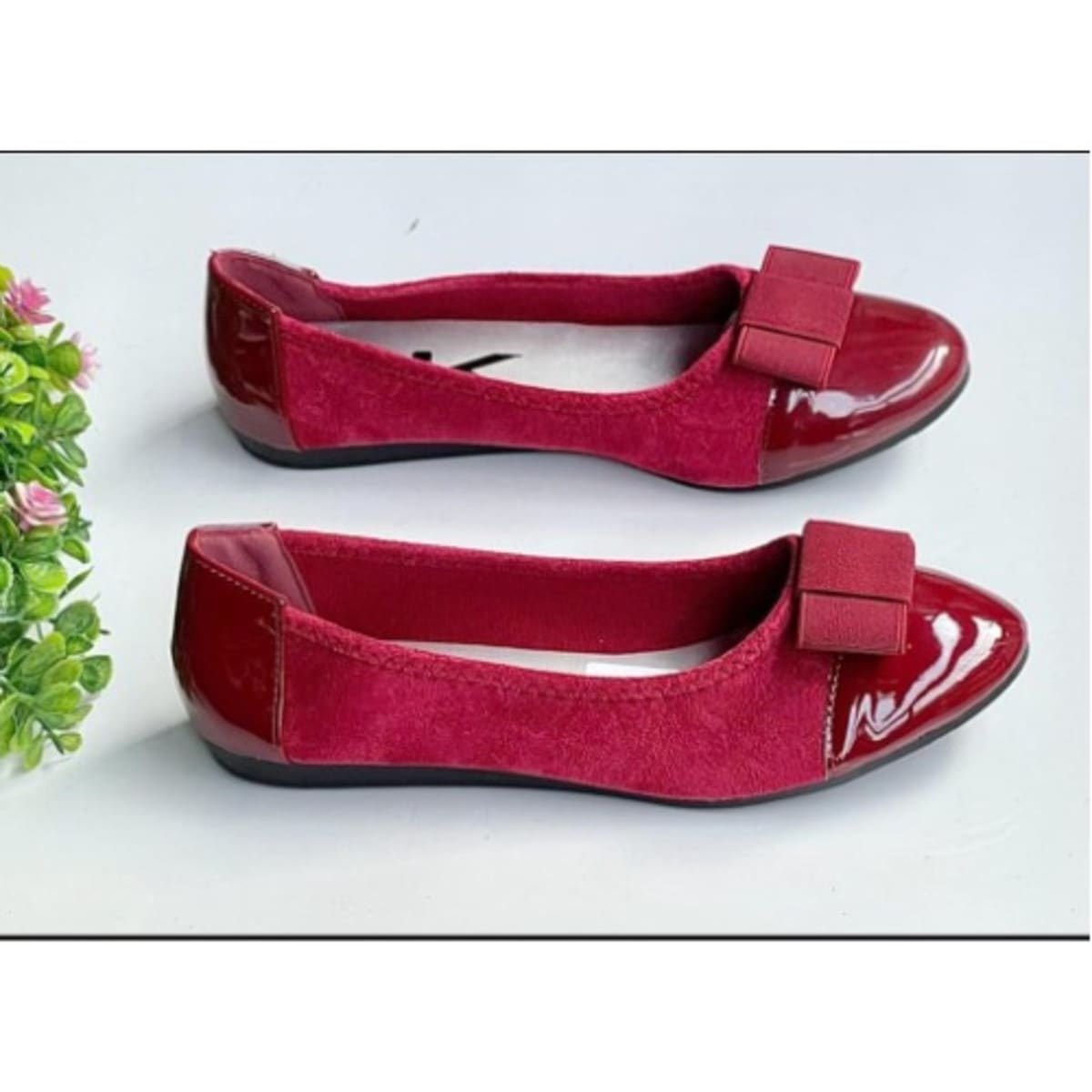 Ladies Flat Shoes Red Konga Online Shopping