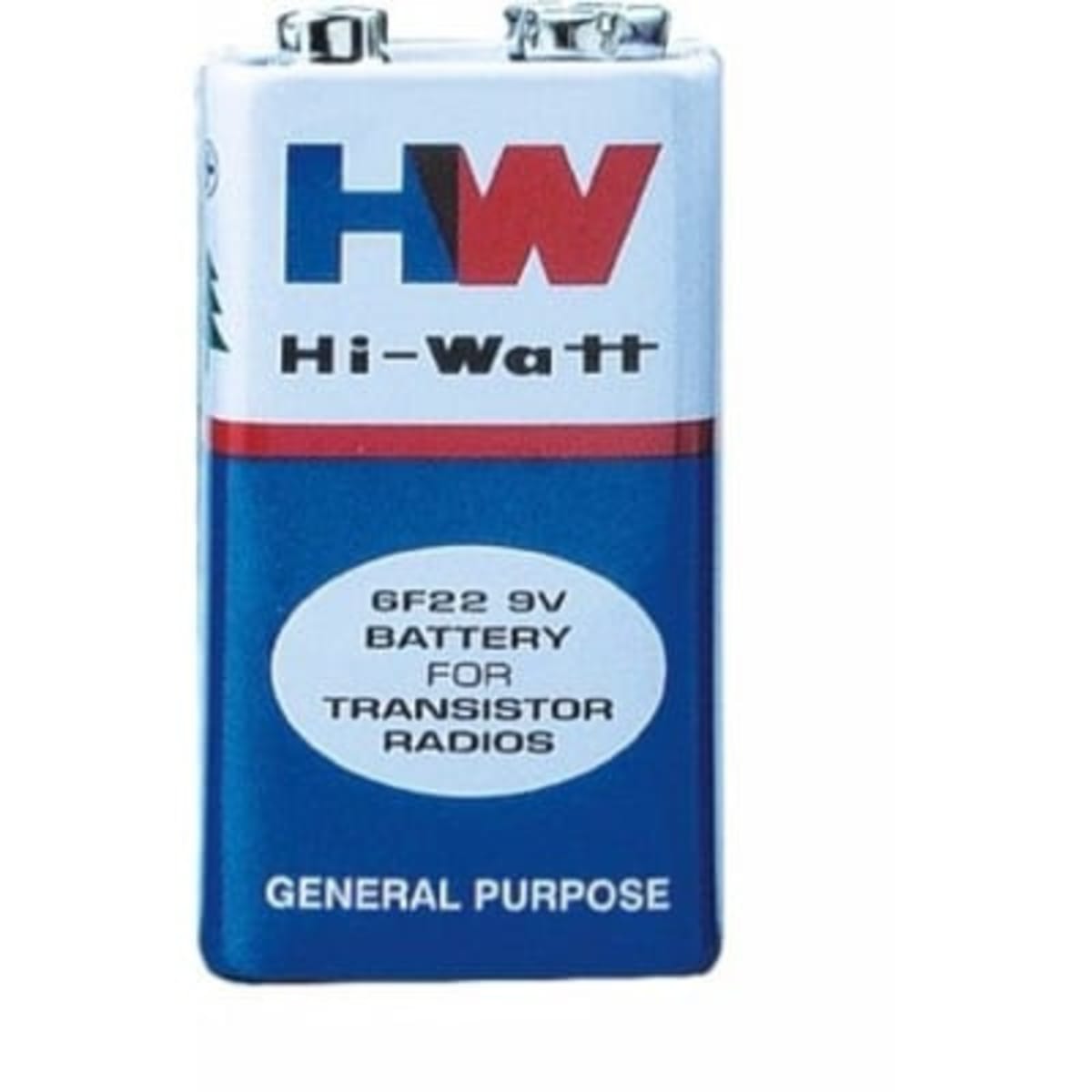 General Purpose Battery 9v 6f22m Hw -2pcs