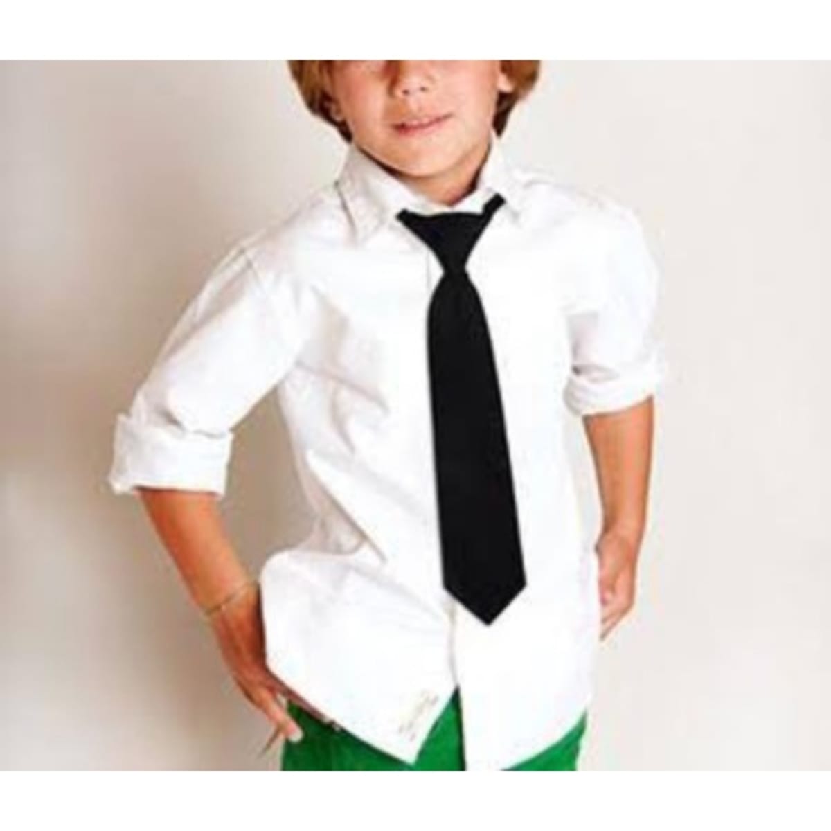 kids shirt and tie