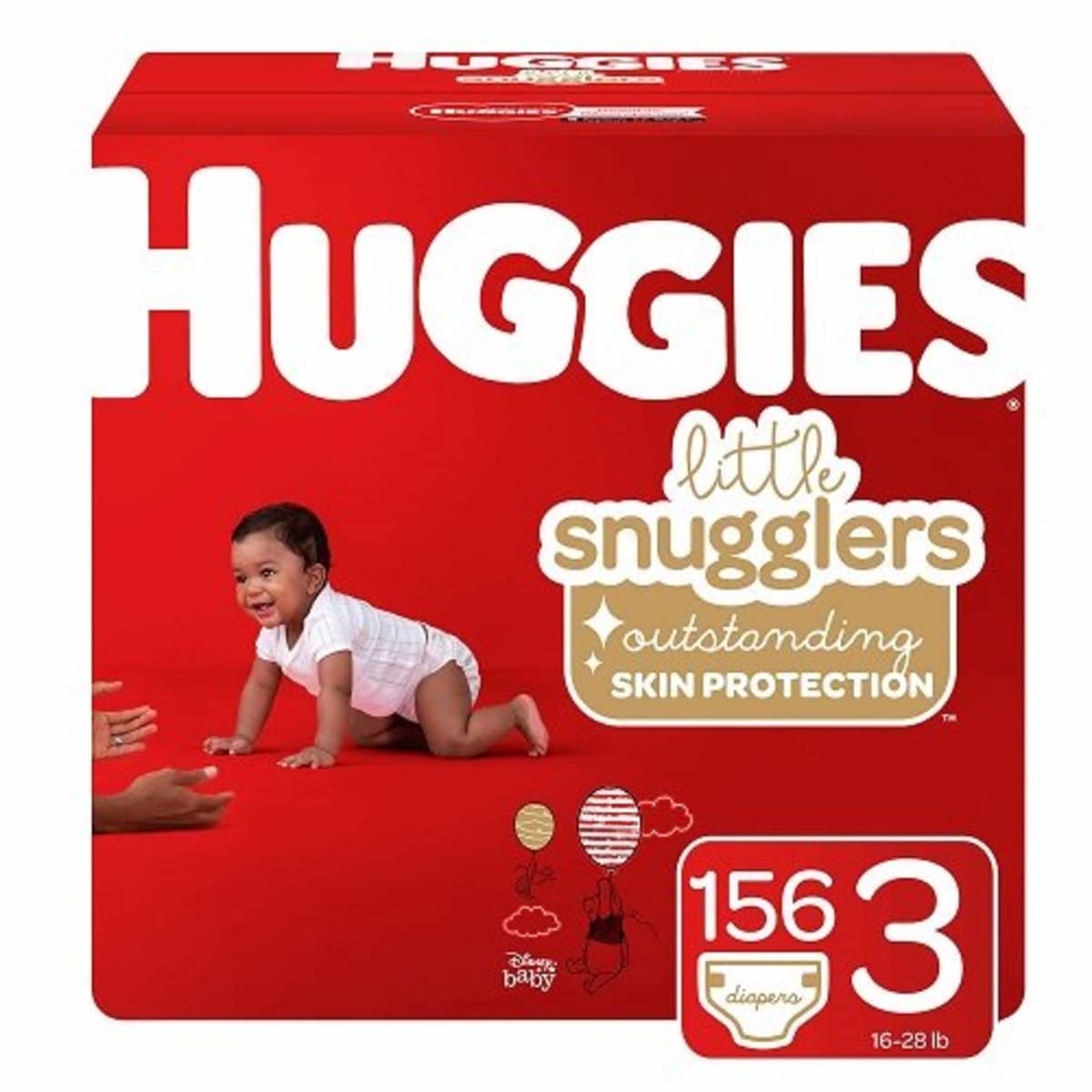 Huggies diapers little sales snugglers size 3