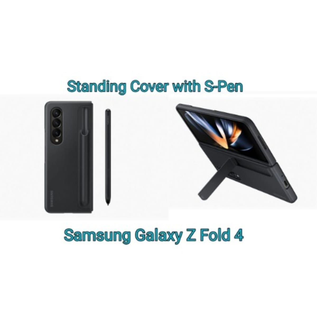 Samsung Standing Cover With S Pen And S Pen Holder For Samsung