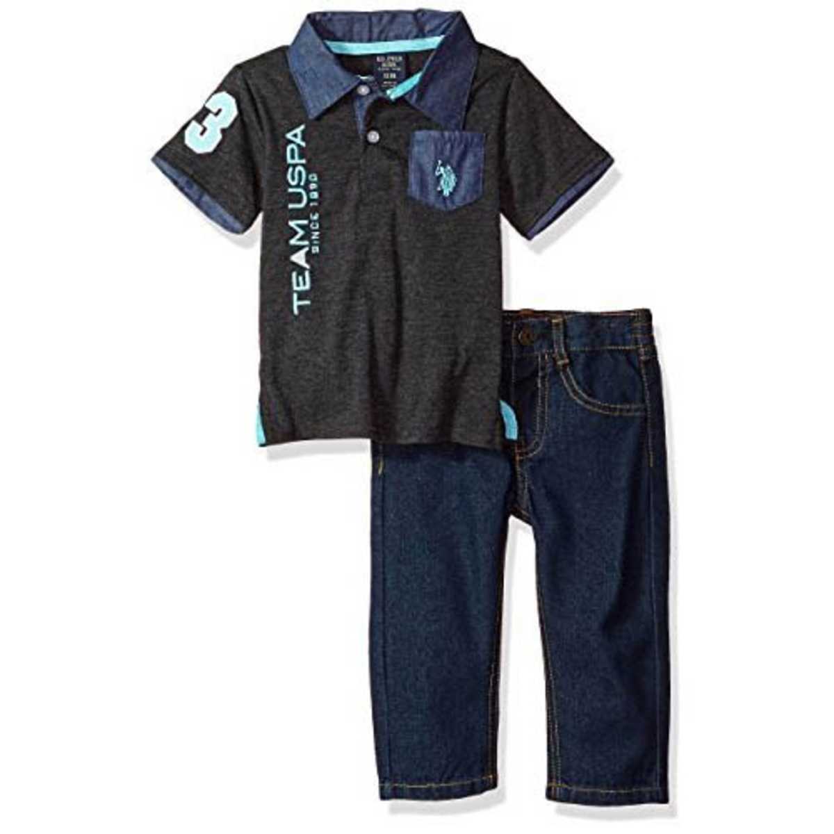 Us polo hot sale baby boy clothes