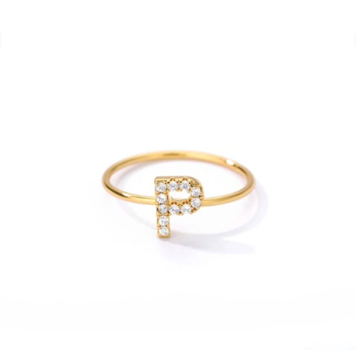 Ring with p letter new arrivals