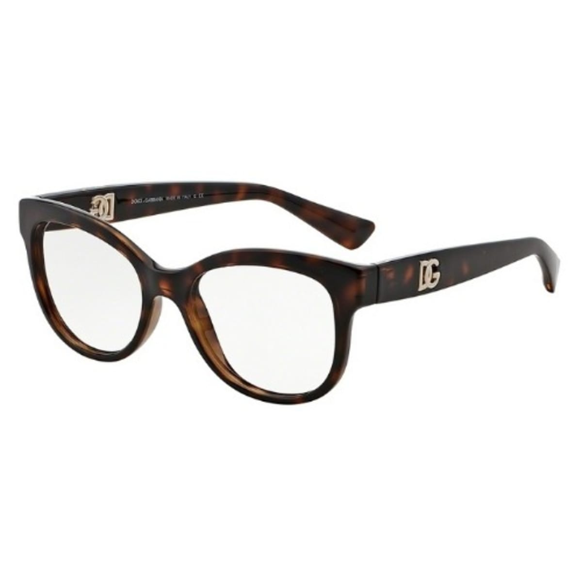 Dolce & Gabbana Women's Havana Cat-eye Eyeglasses - DG 5010 502
