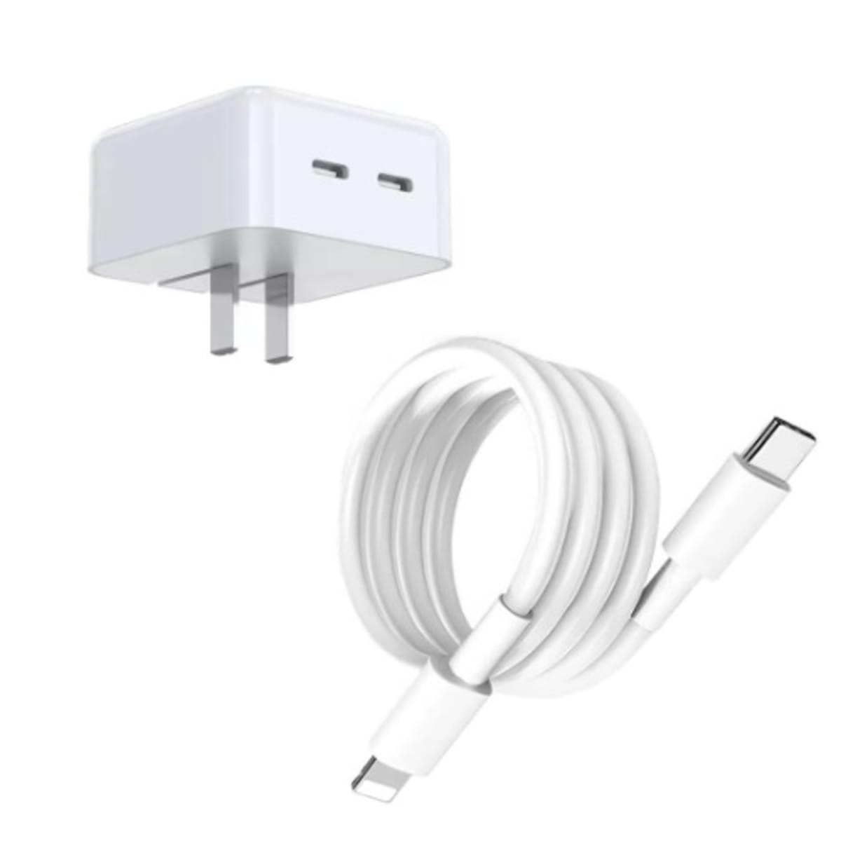 Double iphone adapter outlet