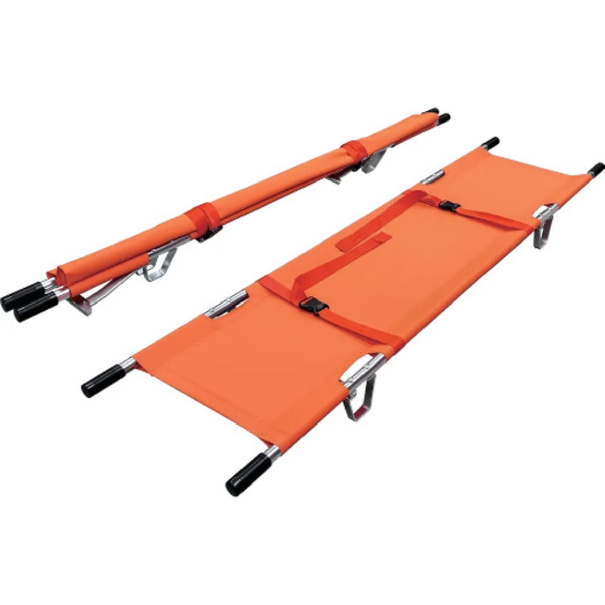 Folding store ambulance stretcher