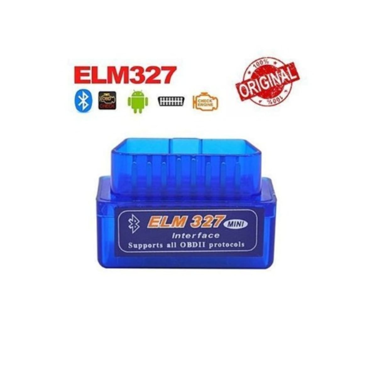 ELM 327 Bluetooth Car Scanner For Android Devices Obd2