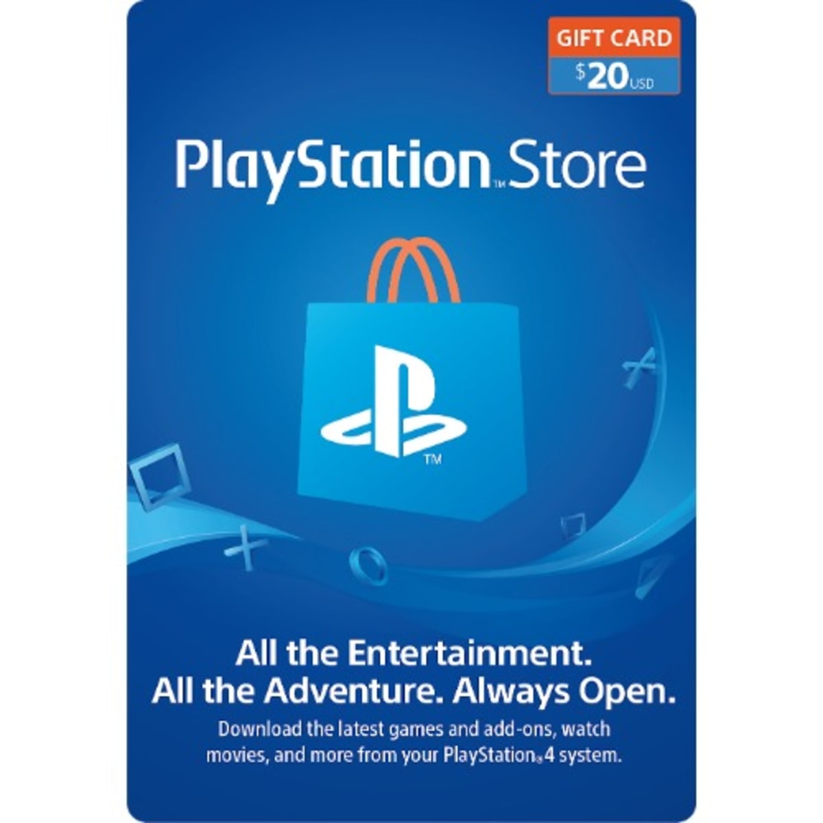 20 psn hotsell gift card