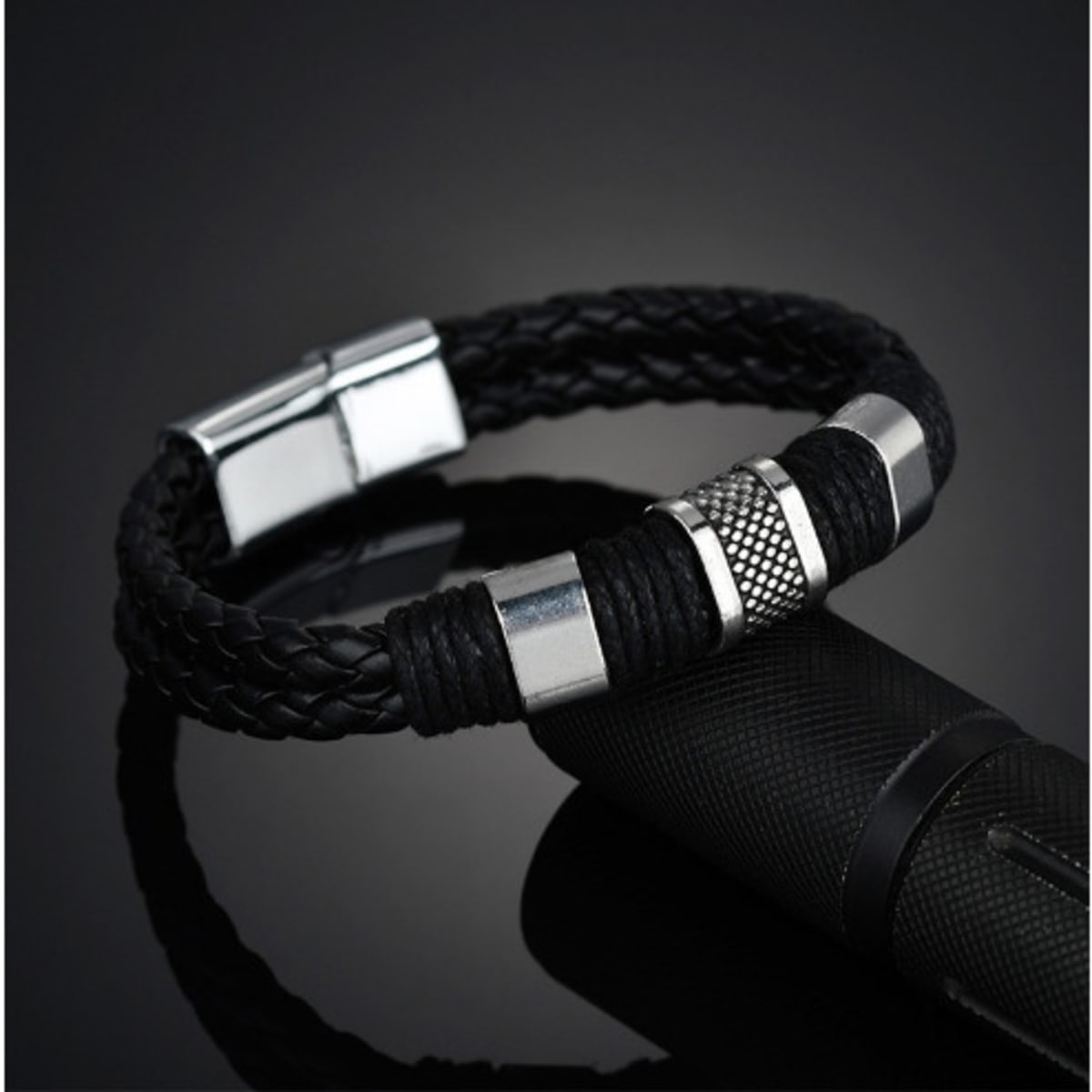 All black bracelet hotsell