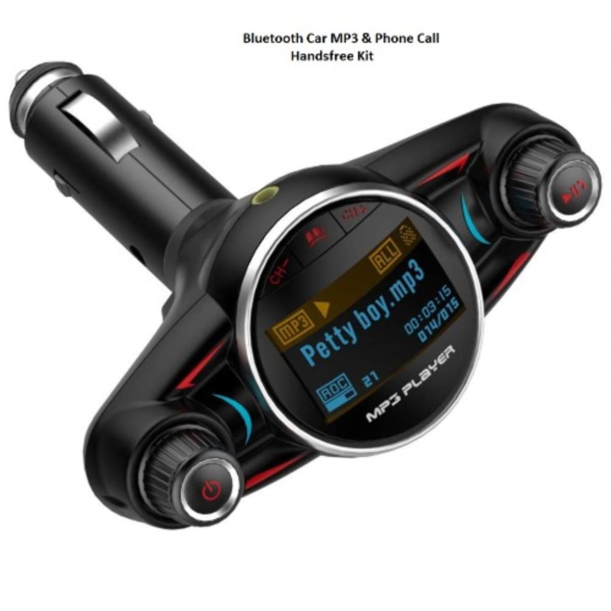 Car Bluetooth Audio Player Charger Phone Call Hands free Kit