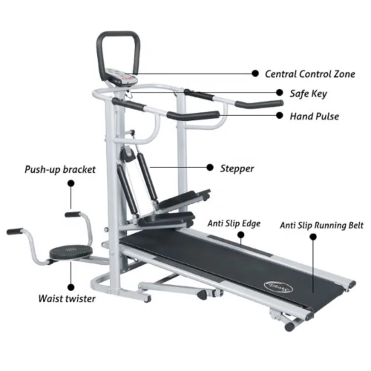 4 in 1 manual treadmill 2025