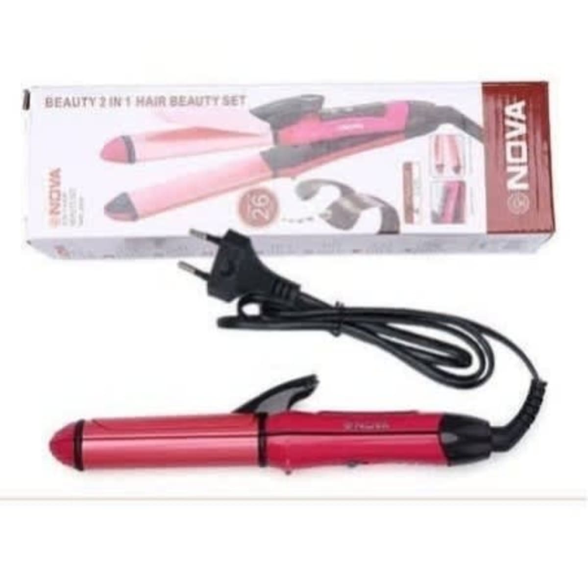 Nova 2 In 1 Hair Straightener Curler Konga Online Shopping