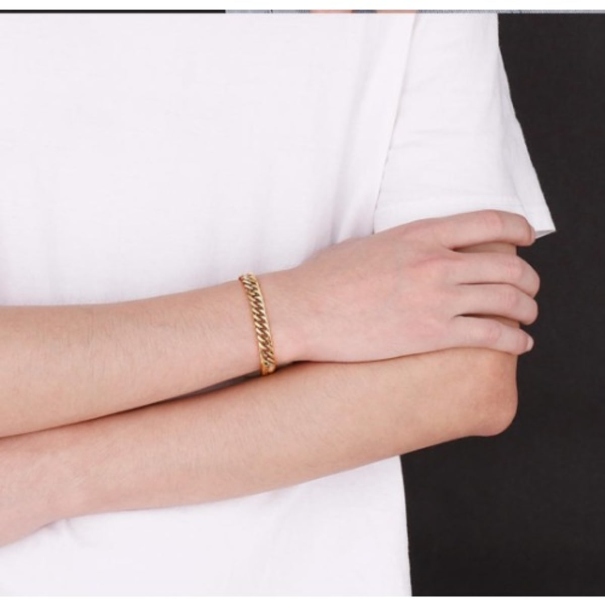 Cuban link hand chain deals