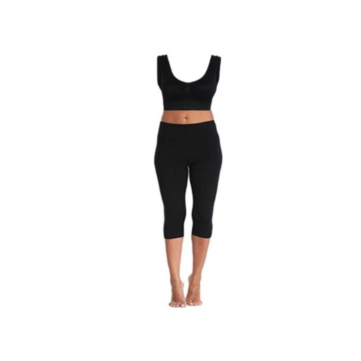 Three quarter sports leggings shop