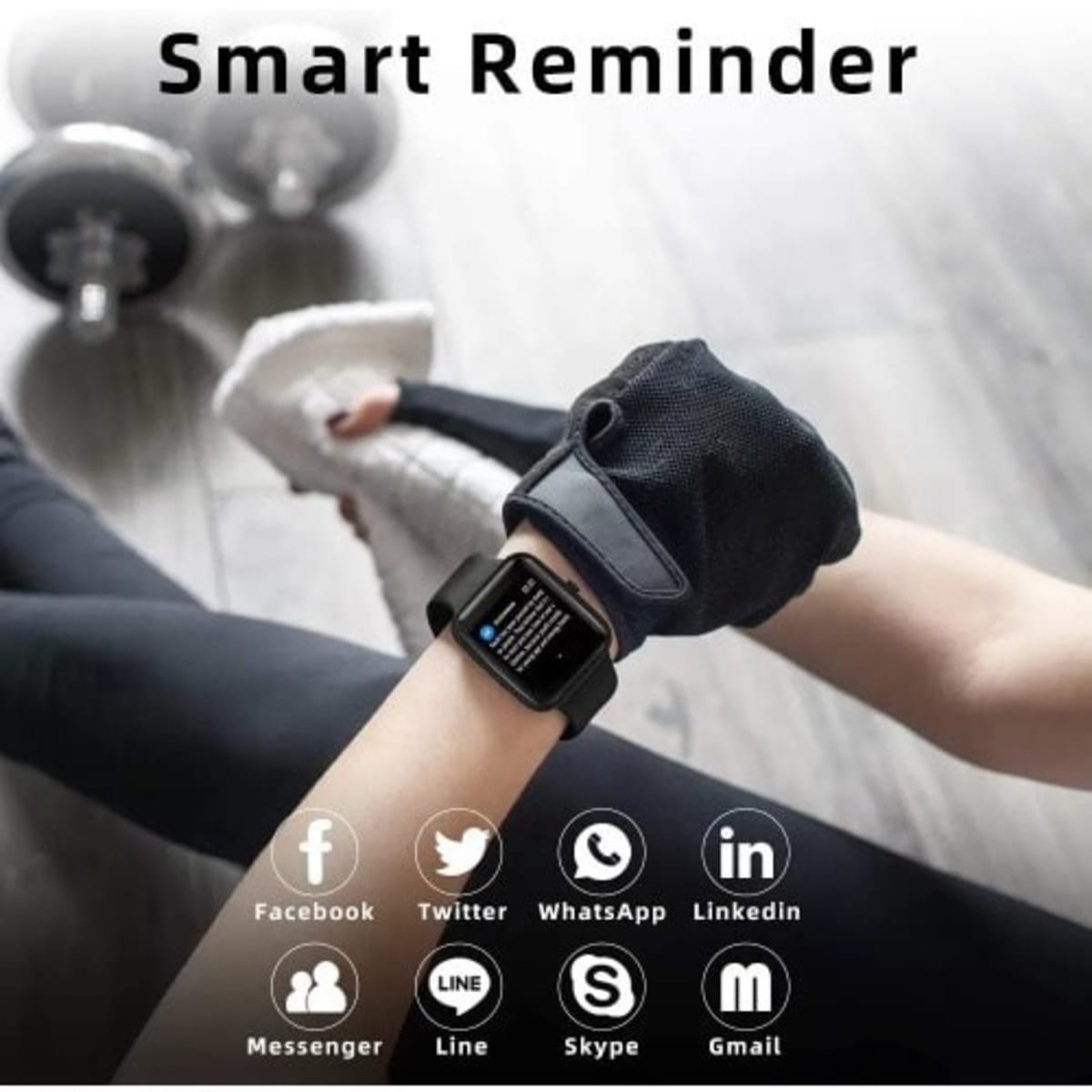 Ft 50 sales smart watch features