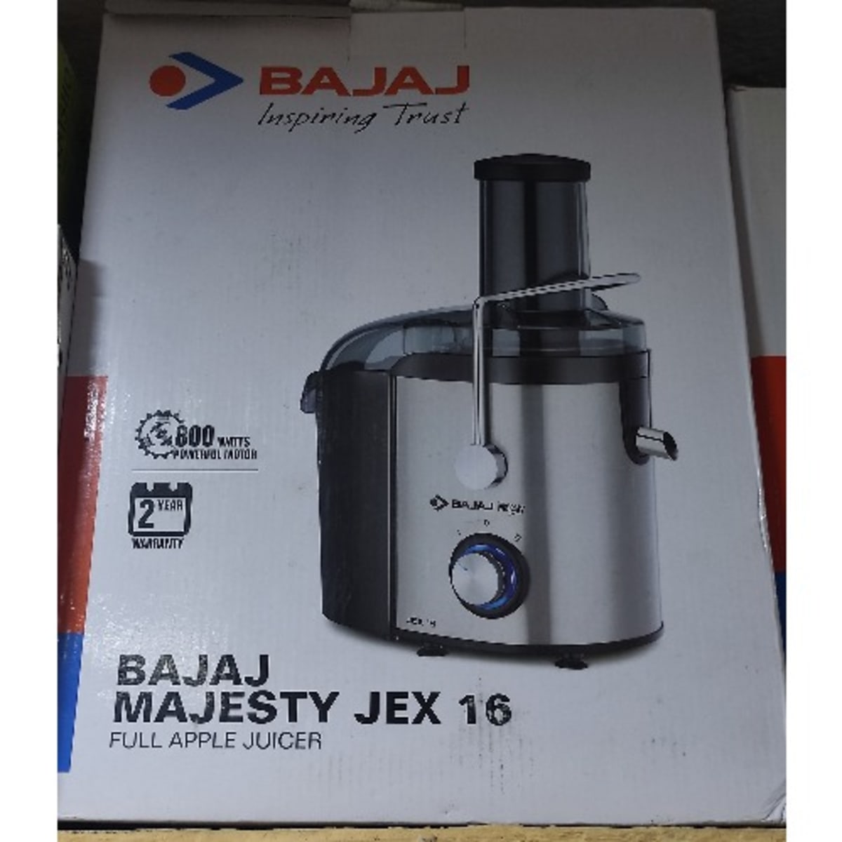 Bajaj majesty jex store 9 juice extractor