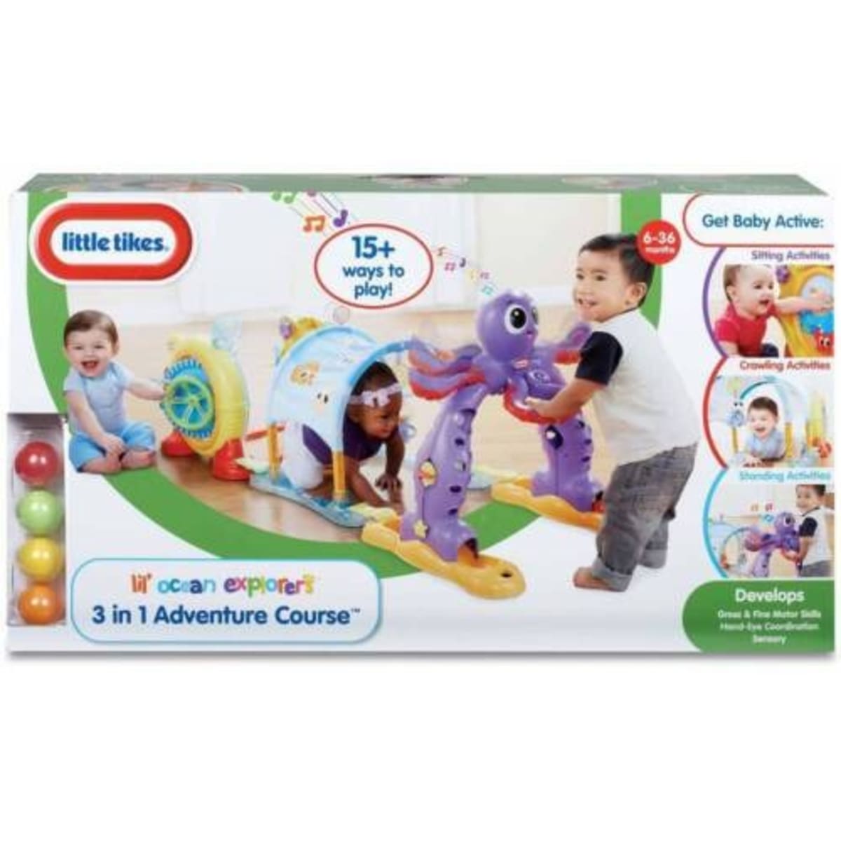 Little Tikes Lil Ocean Explorers 3 in 1 Adventure Course