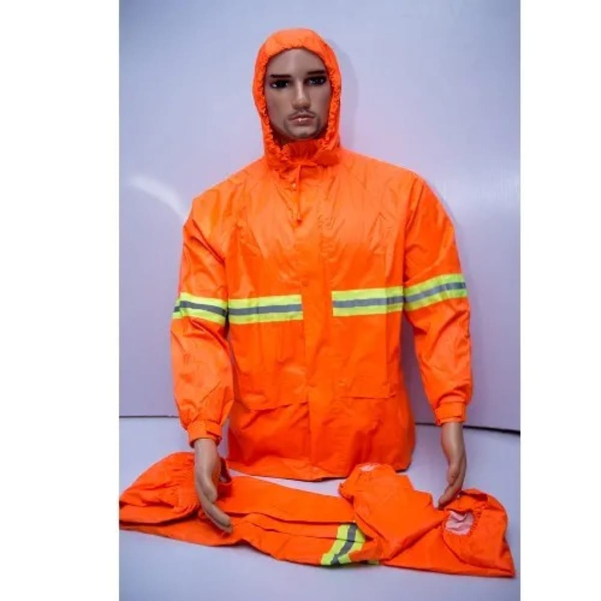 Safety Reflective Raincoat Orange Large Konga Online Shopping