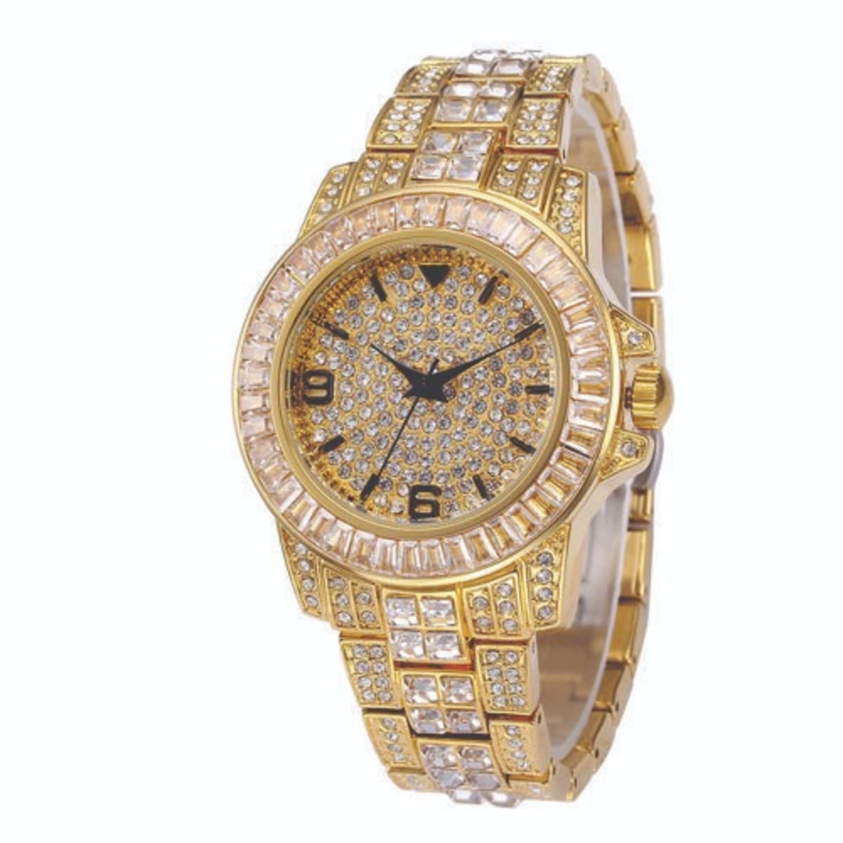 Diamond crystal hotsell watch
