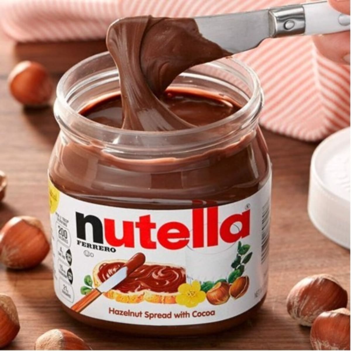 Nutella Hazelnut Spread with Cocoa 1kg Online at Best Price, Choco Spread