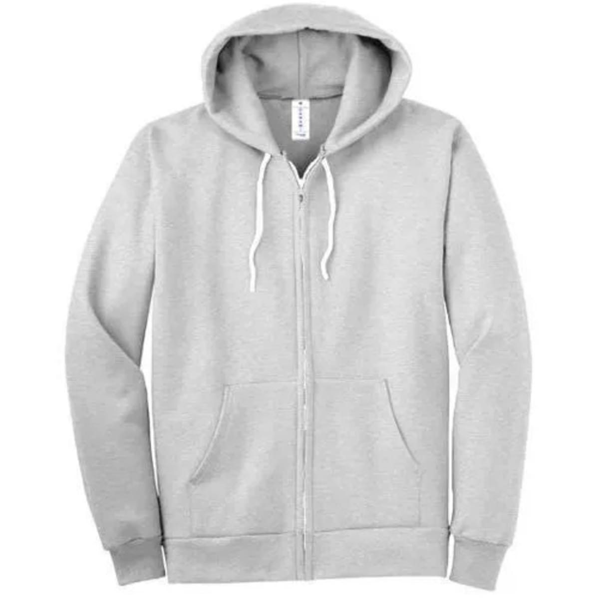 Long grey zip cheap up hoodie