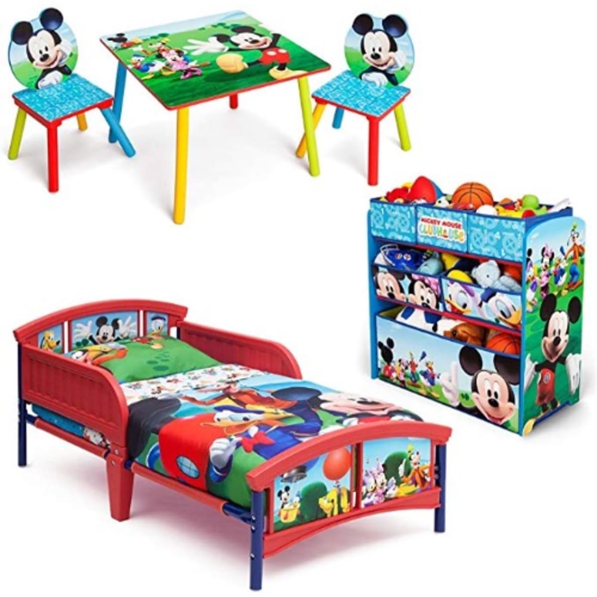 Mickey mouse bedroom deals set for toddlers